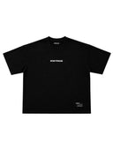 OVER MIND - BOXY OPEN NECK TEE
