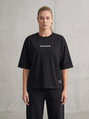 OVER MIND - BOXY OPEN NECK TEE
