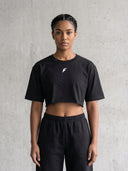 RESILIENCE - OPEN NECK CROP TOP