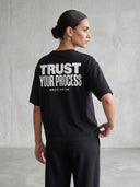 THE PROCESS - BOXY OPEN NECK TEE